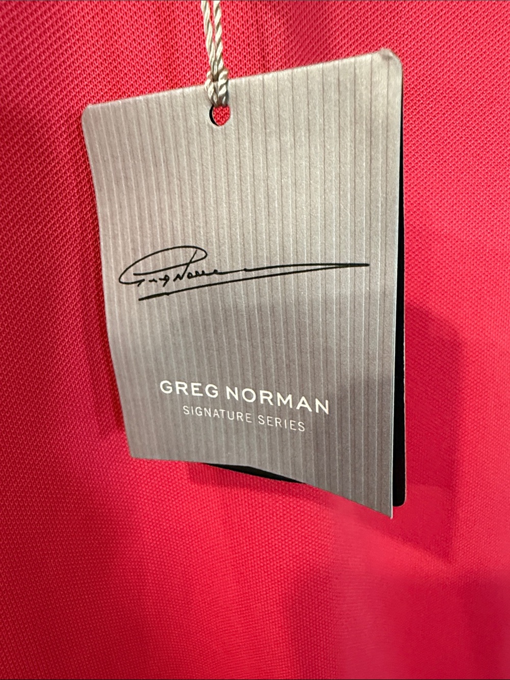 Greg Norman Sleeveless Polo Top in Pink - Classic Women's Golf Shirt Size XL NWT - Picture 3 of 6